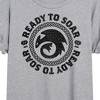 Women's - How to Train Your Dragon - Ready To Soar Oversized Graphic T-Shirt - 2 of 4
