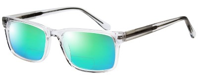 Big & Tall 21 Mens Rectangle Full Rim Designer Sunglasses 57 mm