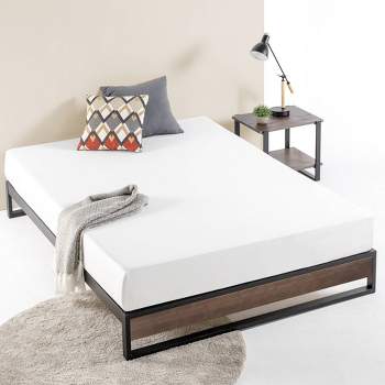 10" Suzanne Platform Bed Frame Gray Wash - Zinus
