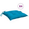 vidaXL Pallet Cushion Set of 4 Light - 2 of 4