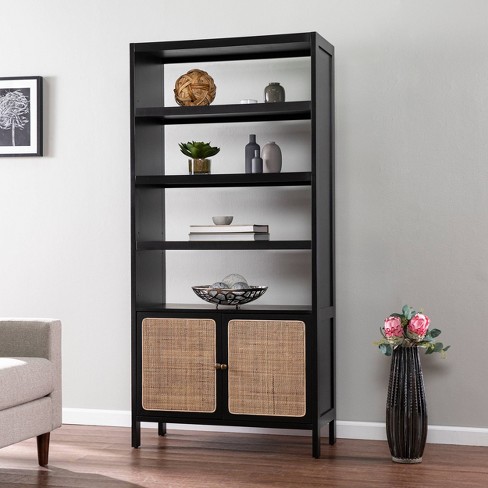 Black sales bookcase target