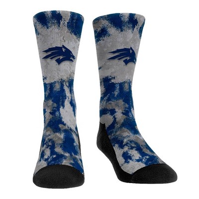 NCAA Nevada Wolf Pack Paint Crew Socks - L/XL
