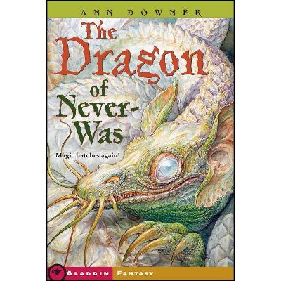 Dragon of Never-Was - (Aladdin Fantasy) by  Ann Downer (Paperback)