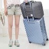 MaseiKar For Spirit Airlines Personal Item Bag 18x14x8 Foldable Travel Duffel Bag Tote Carry on Luggage Duffle Overnight for Women and Men - 2 of 4