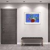 41" x 30" Marigolds by Frances Treanor Wood Framed Wall Art Print - Amanti Art: Modern Lithograph, Hardwood Frame - 4 of 4