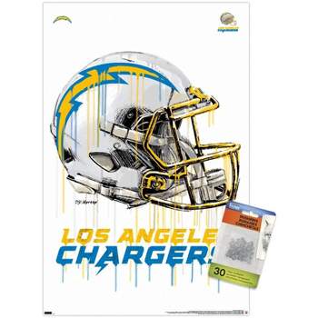Trends International NFL Los Angeles Rams - Neon Helmet 2023 Poster