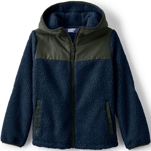 Lands end boys fleece store