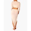 Women's RUCHED CUTOUT MAXI COVER UP - WE WORE WHAT - 3 of 3