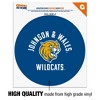 Johnson  Wales University Wildcats Logo Automotive Car Window Locker Circle Bumper Sticker - 3 of 4
