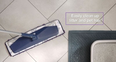 Bona Pet Floor Mop Starter Kit - 2 In 1 Wet + Dry Floor Sweeping + Mopping  - 1 Mop, 1 Reusable Sweeping Pad, 1 Reusable Mopping Pad : Target