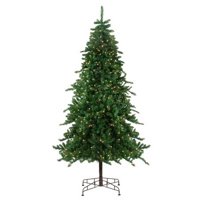 Northlight 9' Pre-Lit Artificial Christmas Tree Eden Spruce - Clear Lights