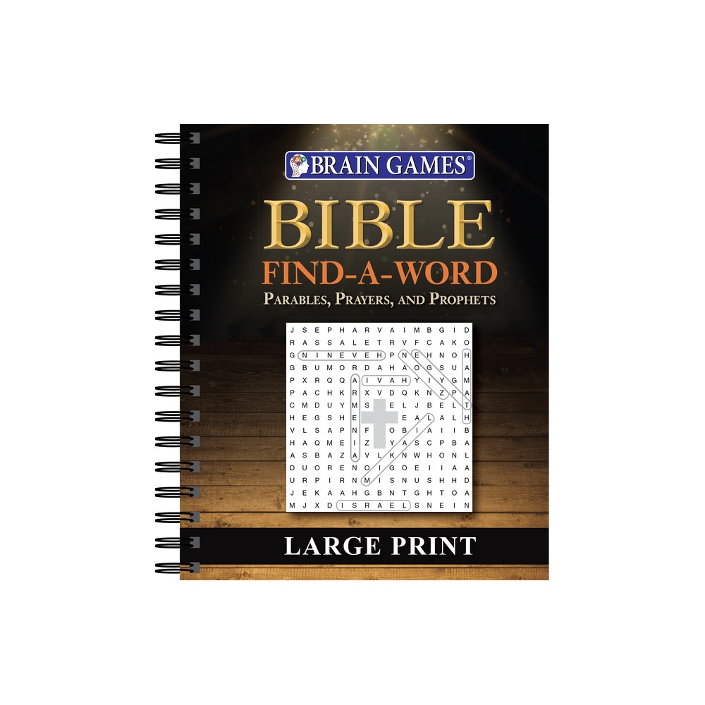 TARGET Brain Games - Bible Find a Word: Parables, Prayers, and Prophets -  Large Print - by Publications International Ltd & Brain Games (Spiral  Bound) | The Market Place