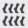 Aeropostale Men's 8-Pack Dress Crew Socks - Comfortable & Stylish for Everyday Wear - Lightweight, Stretchy & Moisture Wicking - 2 of 4
