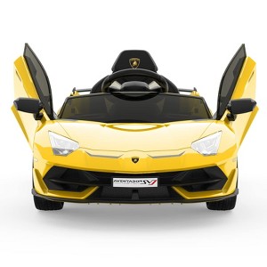 12V Electric Ride-On Car for Kids | Licensed Lamborghini Battery-Powered Sports Car with Remote Control - 1 of 4