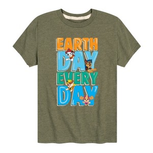 Boys' - Paw Patrol - Earth Every Day Short Sleeve Graphic T-Shirt - 1 of 4