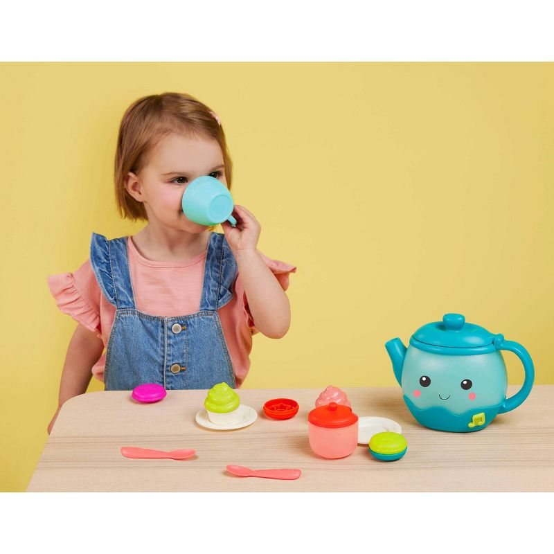 B. play - Toy Singing Tea Set - Musical Tea Party, 4 of 10