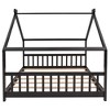 VASIP Full Size House Bed Frame for Kids - Solid Wood Toddler Bed with Playful Design, Children's Bedroom Furniture - 4 of 4