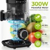 ZAFRO Juicer Machines, 5.4" Extra Wide Feed Chute Cold Press Juicer for Whole Vegetables & Fruits, High Juice Yield, Easy Clean & Install, BPA-Free - 4 of 4