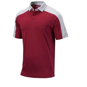 Men's Columbia Golf Omni Wick Bracket Polo Shirt Beet Large - 1 of 1