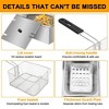 Karl Home 6L 2500W Electric Deep Fryer Commercial Tabletop Restaurant Frying Basket - 3 of 4