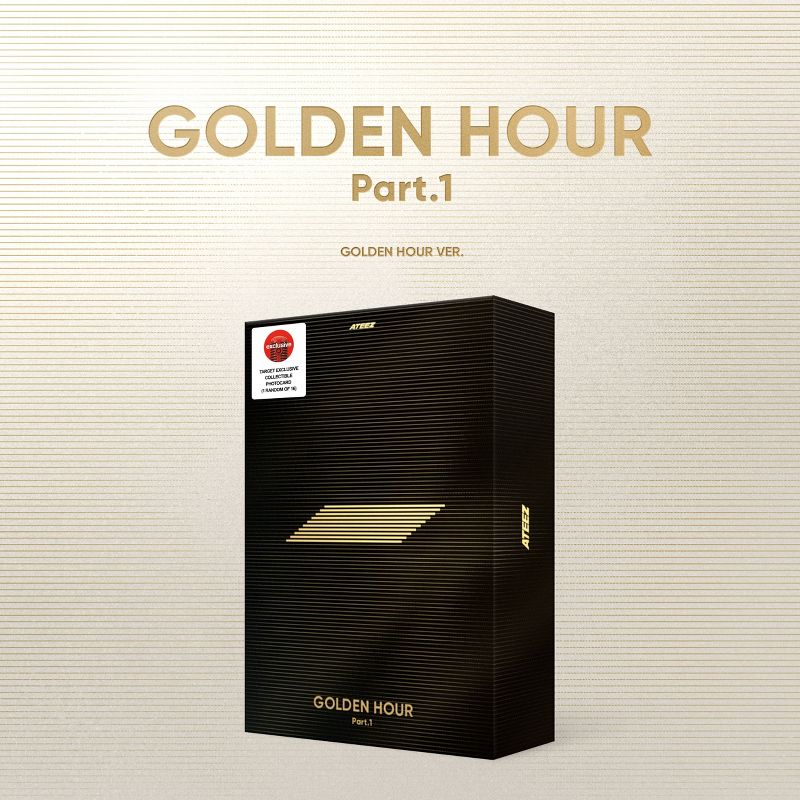 ATEEZ - GOLDEN HOUR : Part.1 (Golden Hour ver.) (Target Exclusive, CD), 1 of 4