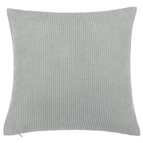 Piccocasa Zipper Closure Cushion Decorative Square Throw Pillow Covers 2  Pcs 18 X 18 Inch White : Target