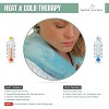 Herbal Concepts Aromatherapy Horse Shoe Microwavable Neck Wrap with Flaxseed Lemongrass for Stress and Pain Relief – Mauve - 4 of 4
