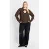 CITY CHIC | Women's Plus Size  Ivy Jumper - walnut - 18W - 2 of 4