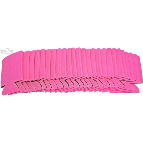 Neoprene Reversible Can Cooler Pink