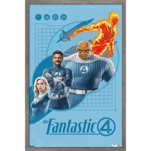 Trends International Marvel Fantastic Four: First Steps (2025) - First  Family Framed Wall Poster Prints - 1 of 4
