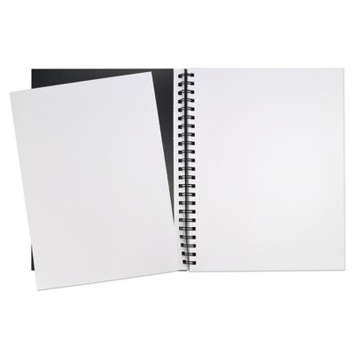 Ucreate Poly Cover Sketch Book, Heavyweight, 12" X 9", 75 Sheets, Pack ...