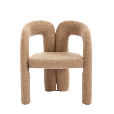 Anybear 2Pcs Upholstered Accent/Dining Chair /Barrel Side Chairs