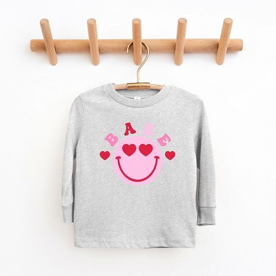 The Juniper Shop Babe Smile Toddler Long Sleeve Tee