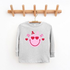 The Juniper Shop Babe Smile Toddler Long Sleeve Tee - 1 of 3