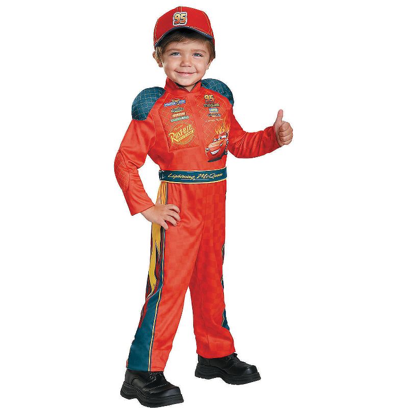 Disguise Toddler Boys' Classic Cars 3 Lightning McQueen Costume, 1 of 2