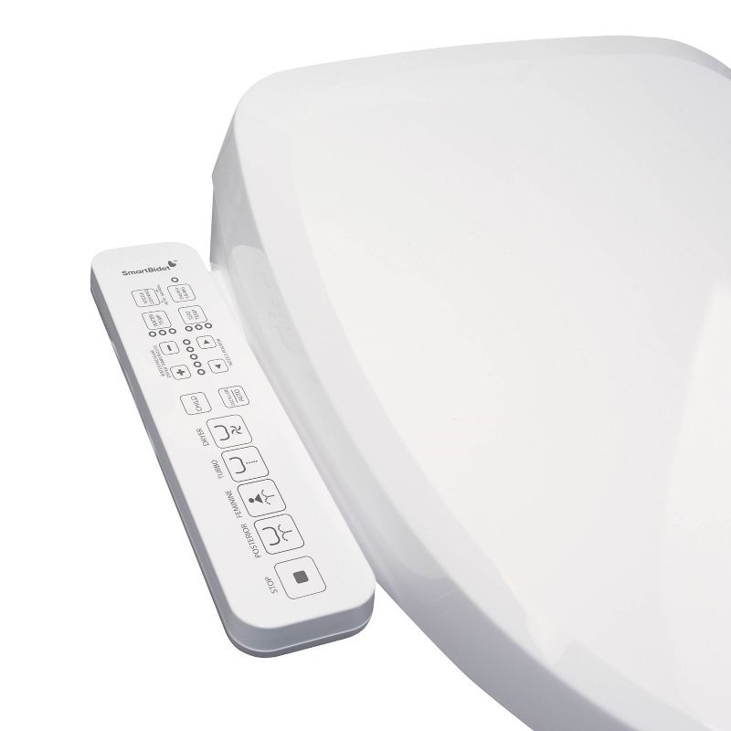 SB-2600 Electric Bidet Toilet Seat with Unlimited Heated Water and Touch Control Panel for Elongated Toilets White - SmartBidet, 6 of 13
