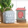 Pavilion Gift Company - No Place like Home - 5" x 6" Door Stopper - Door Stops - 3 of 4