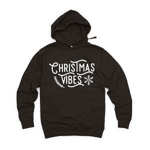 Simply Sage Market Women's Graphic Hoodie Christmas Vibes Snowflake - 1 of 3