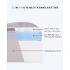 Okak 3.6IN Full Size Dual Layer Mattress Topper with CertiPur-US Certified, Pressure Relieve Memory Foam Mattress Topper for Home, Gray - 4 of 4