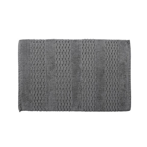 20"x30" Regal Bath Rug Light Gray - Moda At Home : Target
