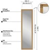 Americanflat Full Length Mirrors for Bathroom, Living Room, and Bedroom - Variety of Sizes and Colors - 3 of 4