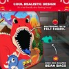 SWOOC Games - Dino Frenzy™ | 2-in-1 Corn Hole Games for Kids | 5-Second Setup | Dinosaur Bean Bag Toss Game for Kids | Kid Cornhole Game Set - 4 of 4