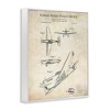 Stupell Industries Vintage Plane Flight Diagram, 30" x 24" - 3 of 4