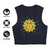 Women's Garfieldcelestial Sleeveless Crop Top Tank - 3 of 4