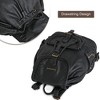Generic West Backpack Purse for Women Soft Washed Leather Drawstring Casual Travel Large Backpacks - 4 of 4