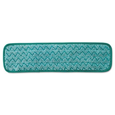 Rubbermaid Commercial FGQ41200GR00 18.5 in. x 5.5 in. Microfiber Dust Pad - Green