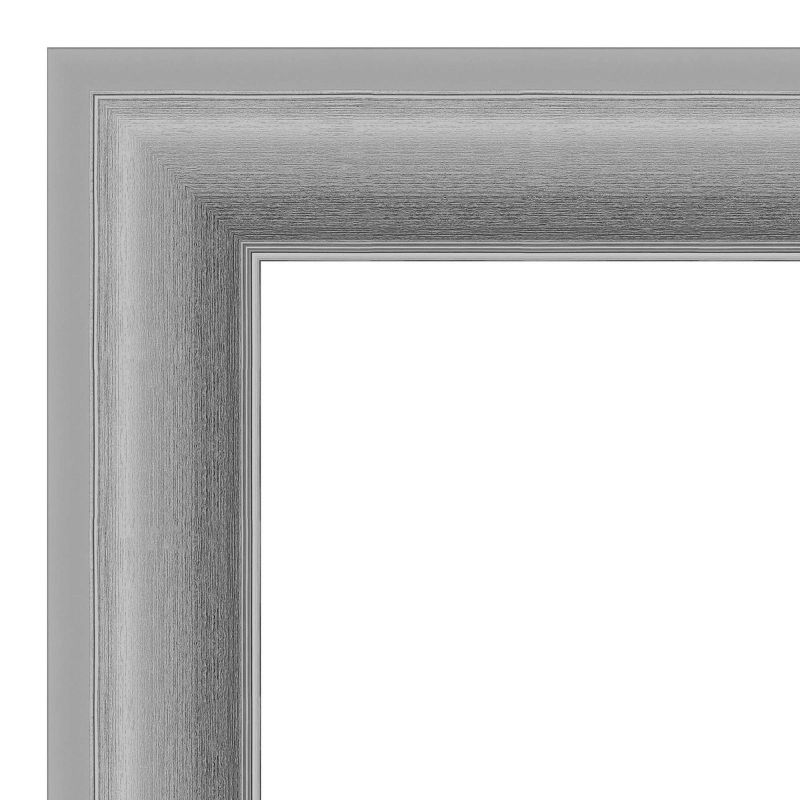 20&#34; x 54&#34; Non-Beveled Peak Polished Nickel Full Length on The Door Mirror - Amanti Art, 3 of 11