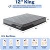 JUJABU Memory Foam Medium Firm to Firm Mattress for Back Pain, Fiberglass Free - 2 of 4