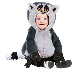 HalloweenCostumes.com Infant Lemur Bubble Costume | Animal Costumes - 1 of 2