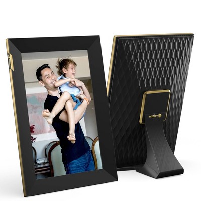 7.4" x 10.5" Touch Screen Digital Picture Frame with WiFi Black - Nixplay